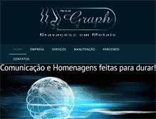 Tablet Screenshot of metalgraph.com.br
